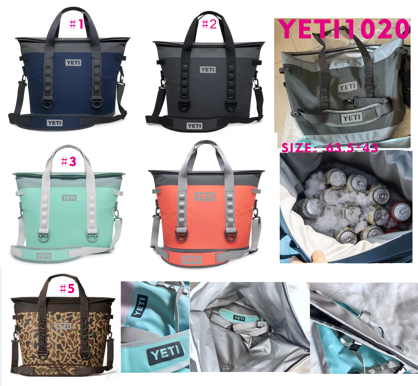 Y Cooler Bag Size 63.5*43
