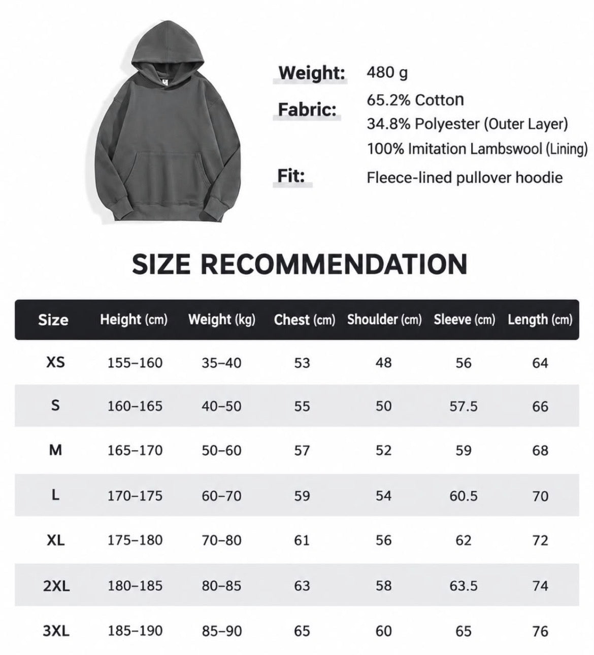 U Fleece Pull over